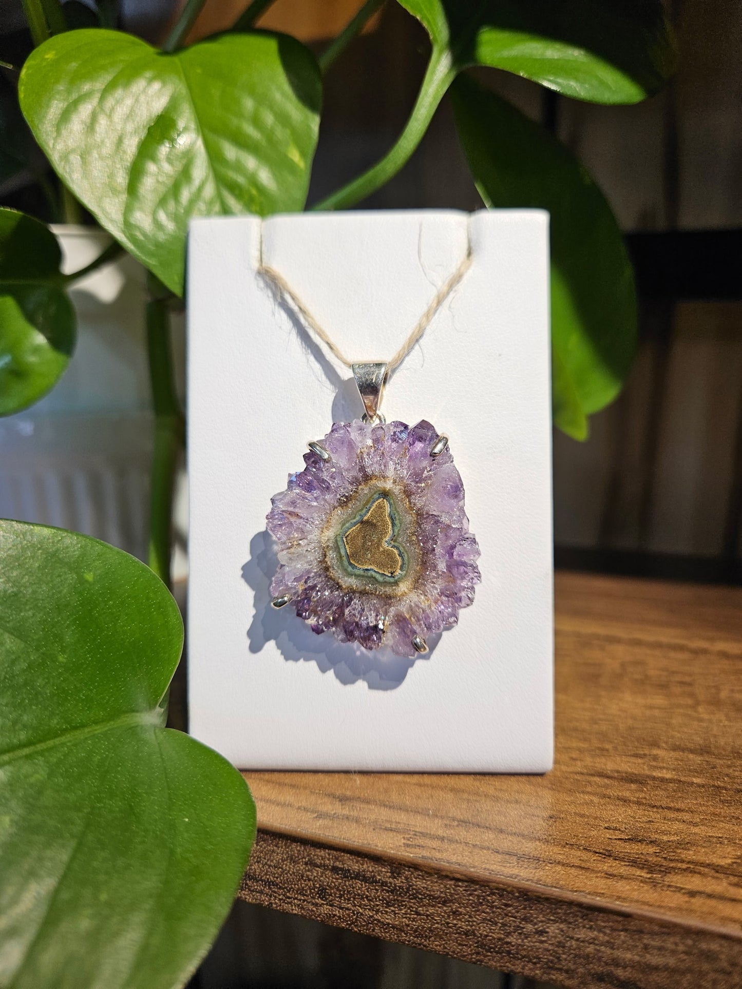 Amethyst Stalactite Pendant