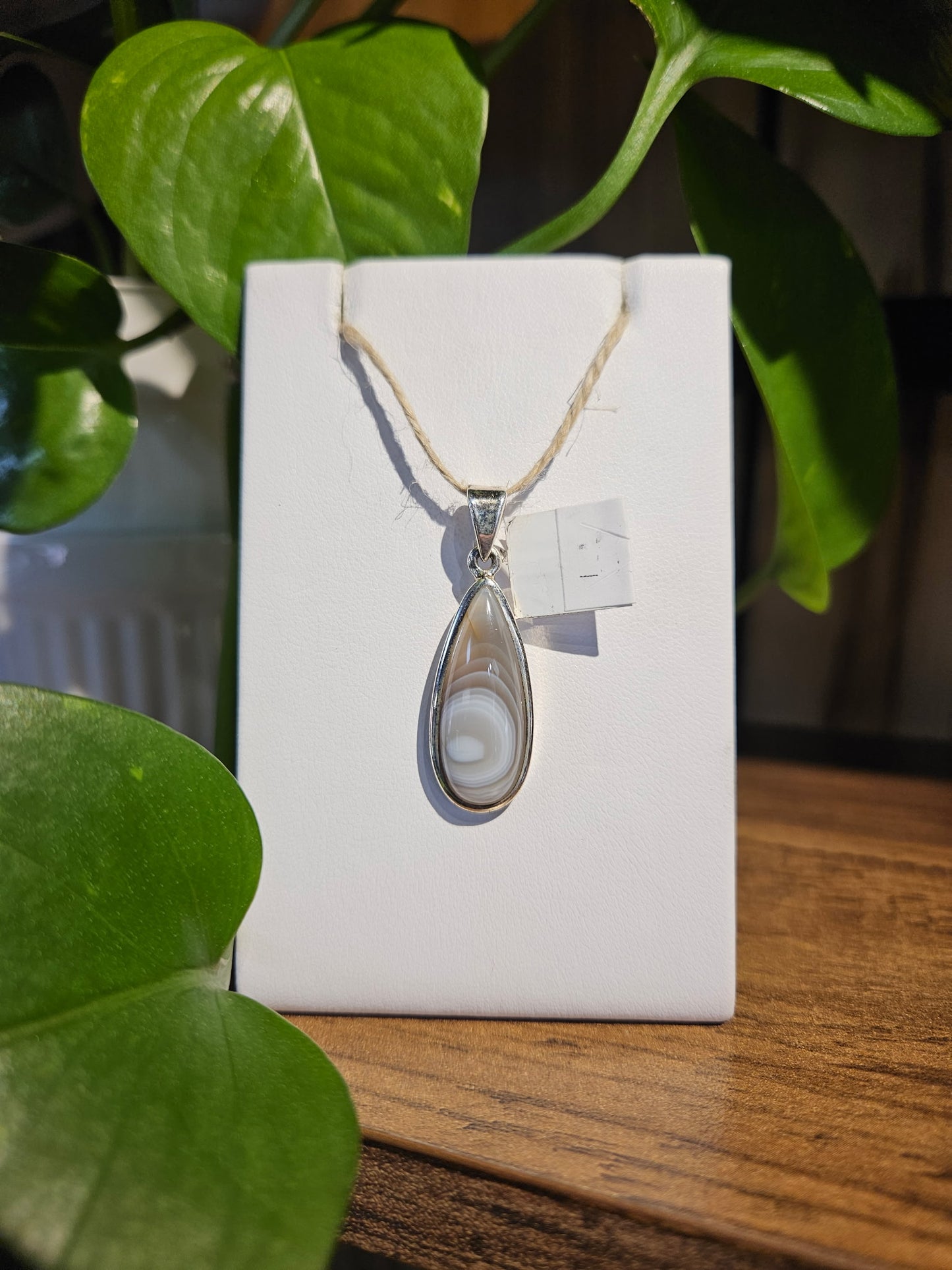 Botswana Agate Pendant
