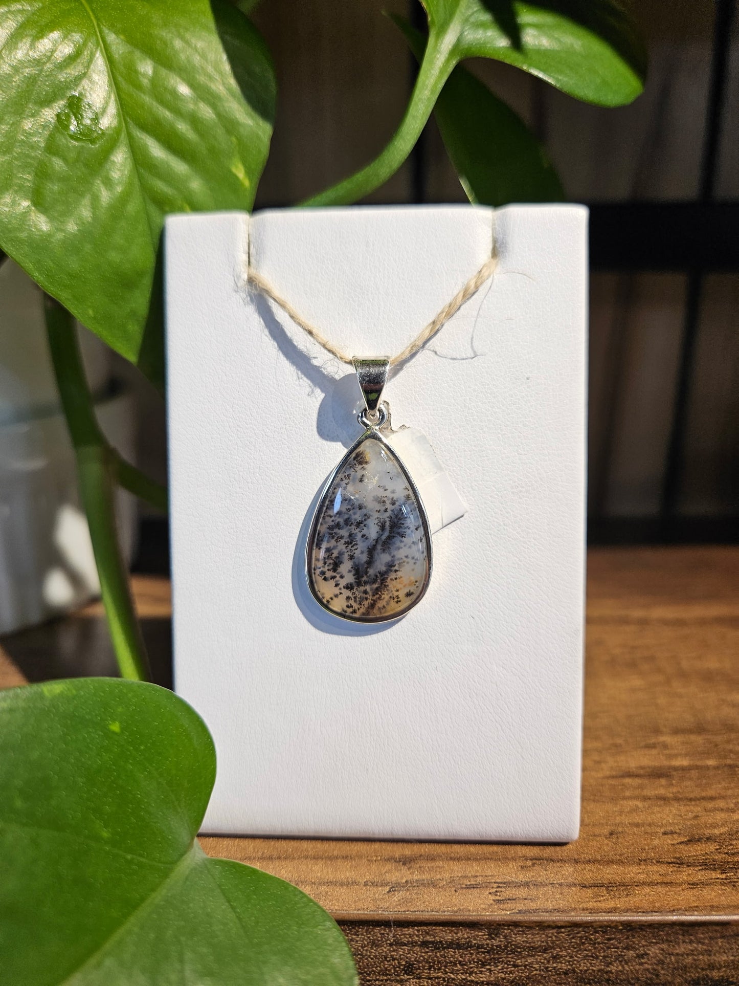 Dendritic Agate Pendant