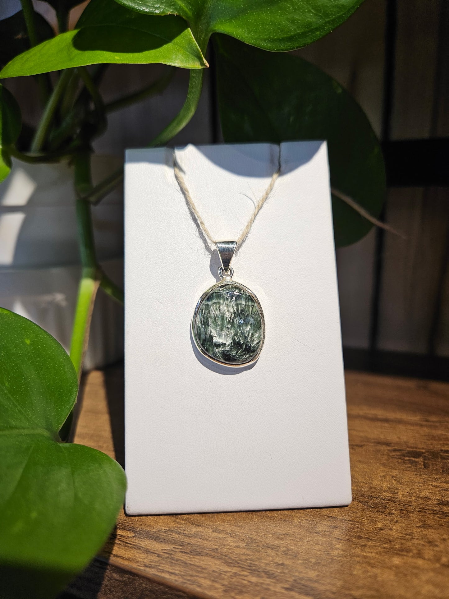 Seraphinite Pendant