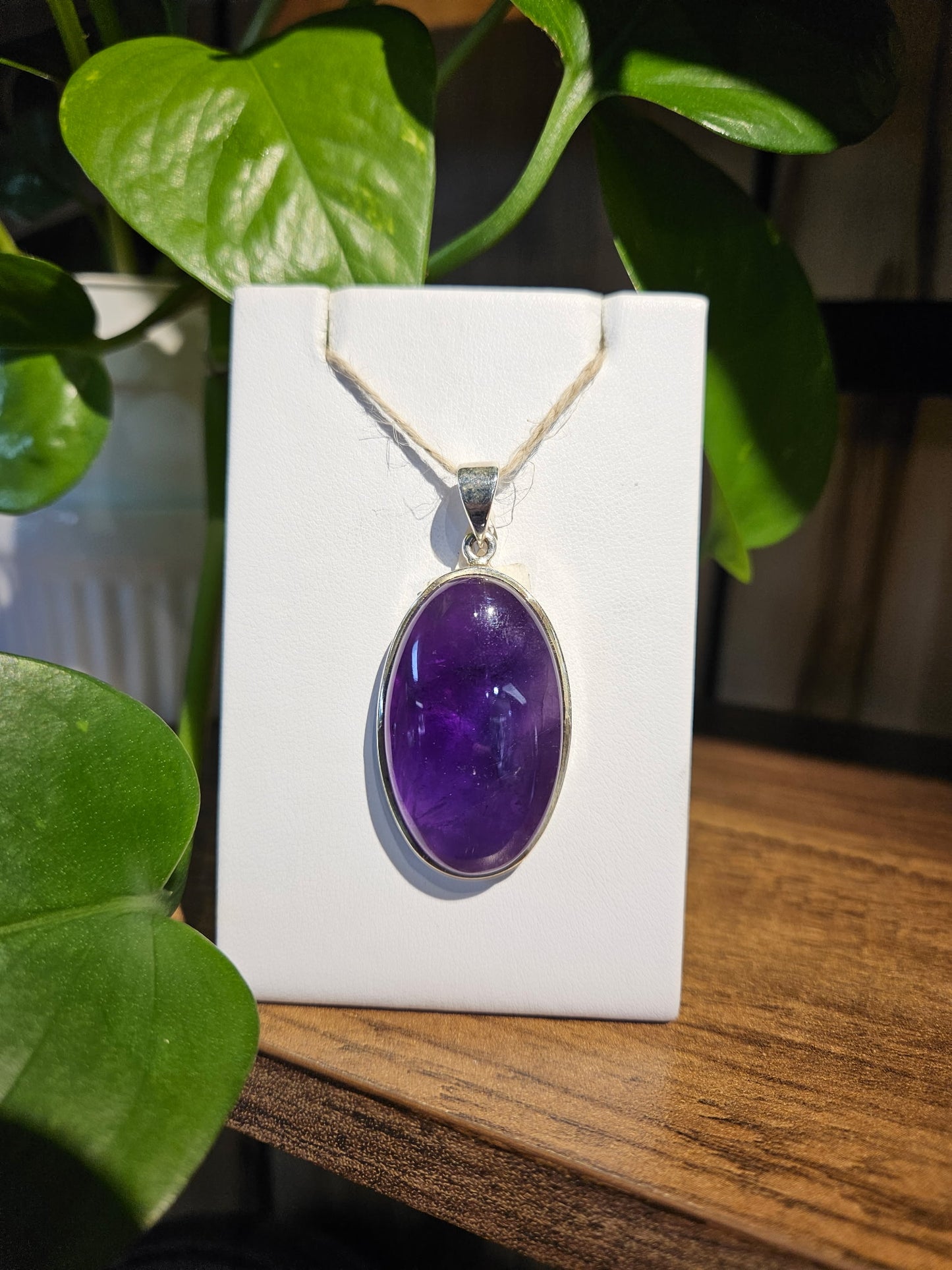 Grape Jelly Amethyst Pendant