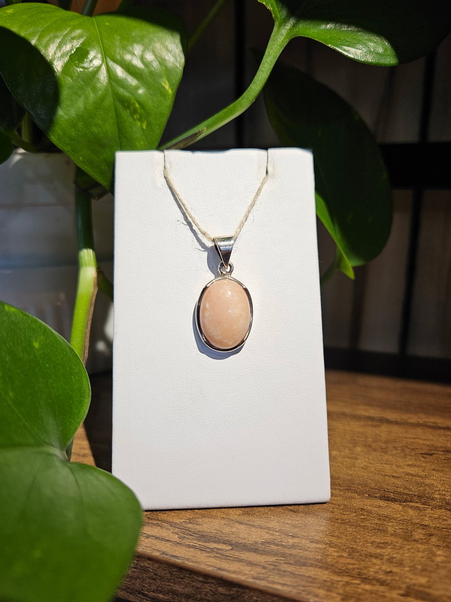 Pink Opal Pendant