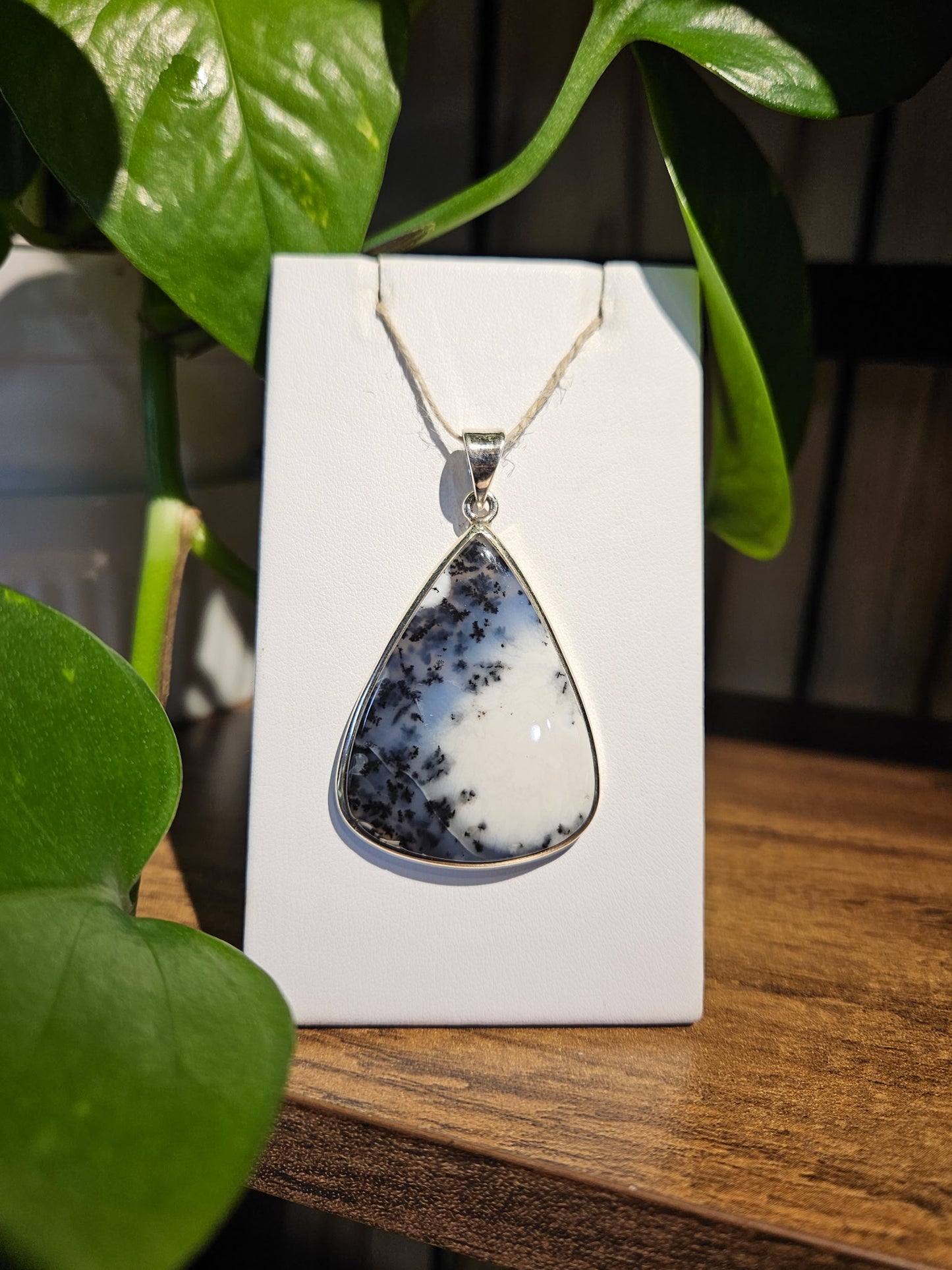 Dendritic Opal Pendant