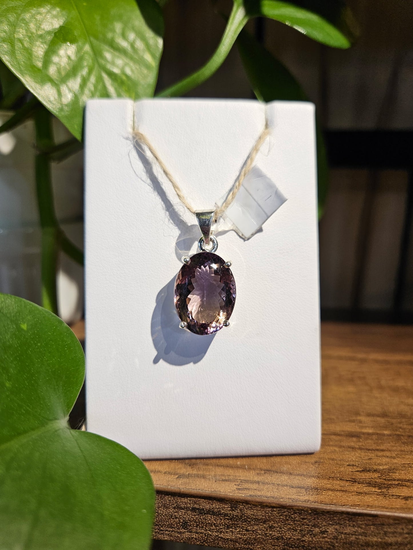 Ametrine Facet Pendant