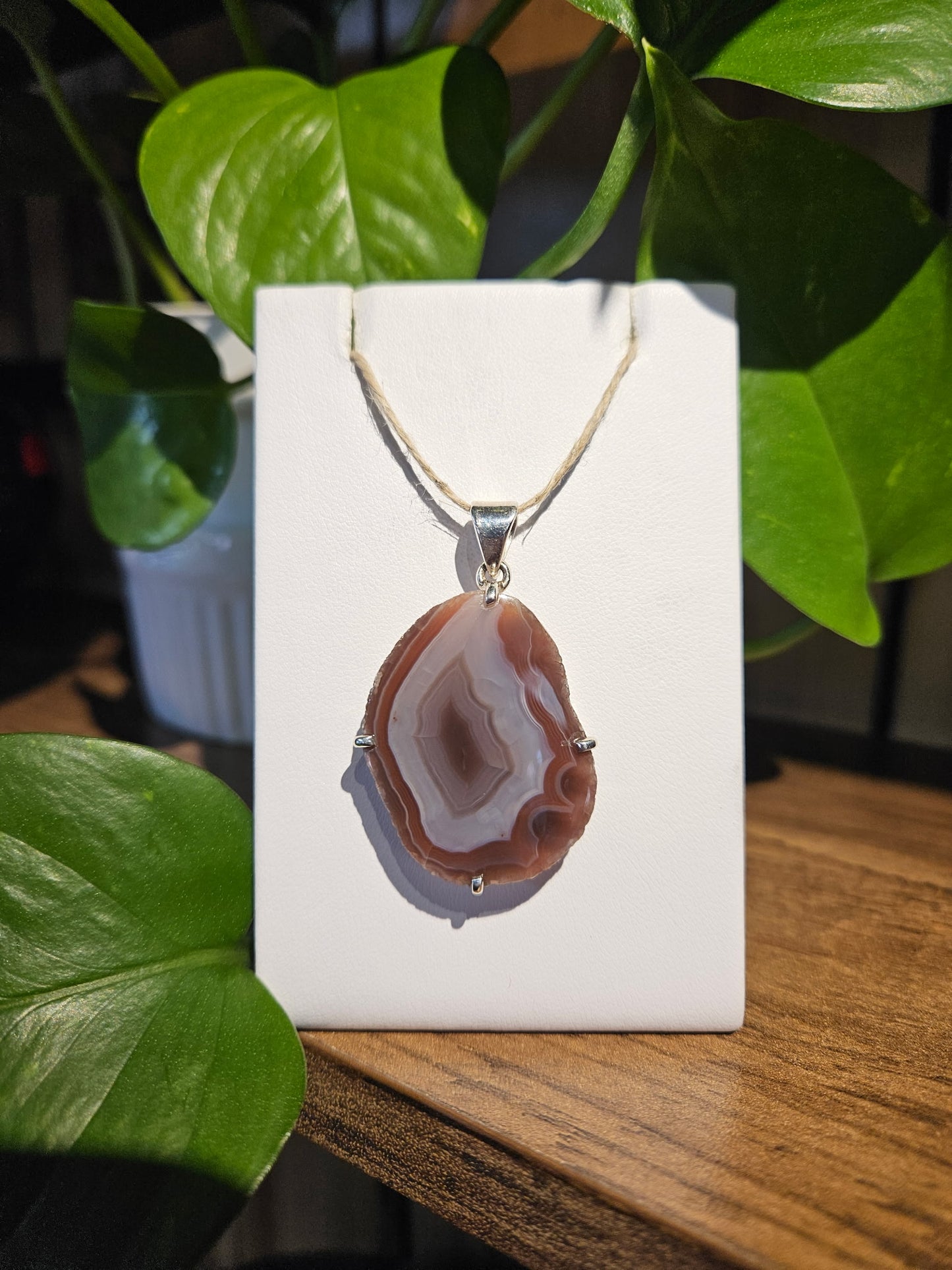 Botswana Agate Pendant