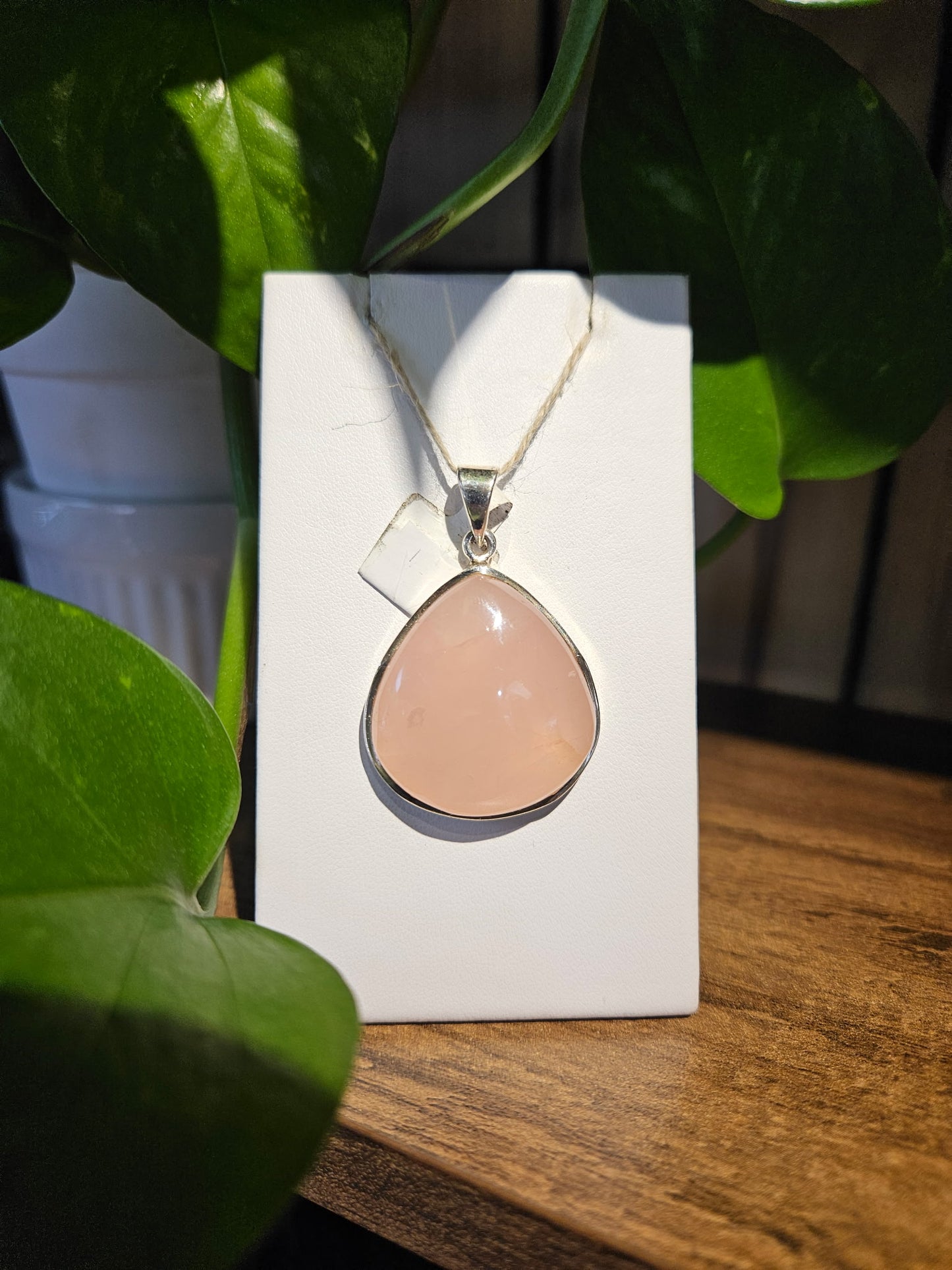 Rose Quartz Pendant