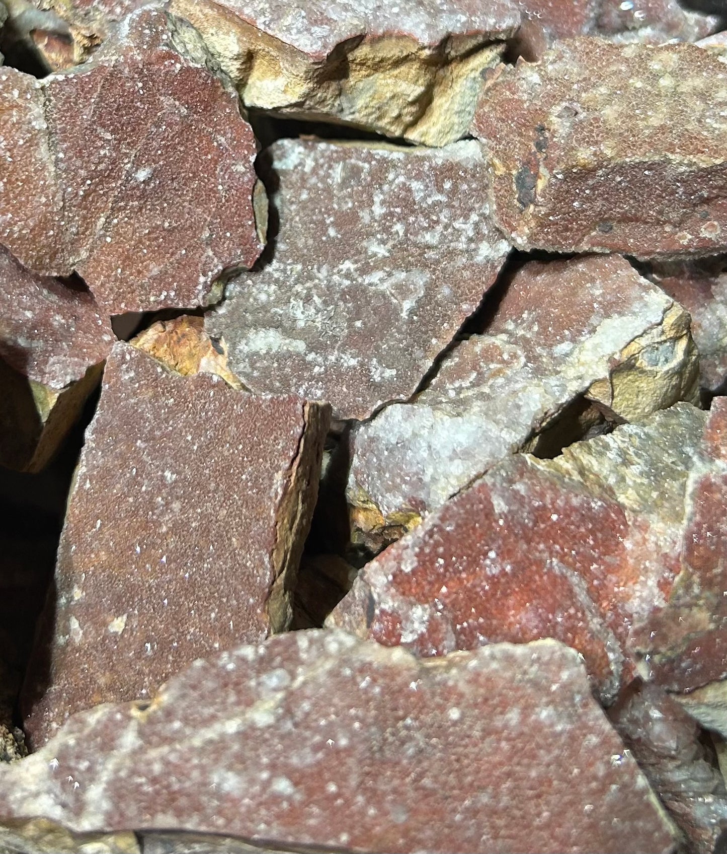 Hematite Druzy Quartz