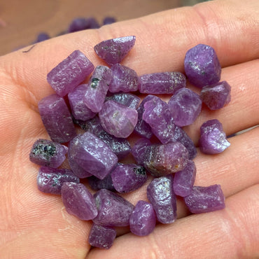 Small Ruby Crystal Mountain Mineral Market