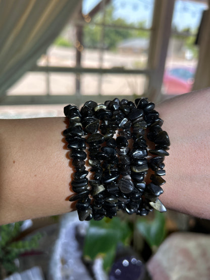 Gemstone Chip Bracelets