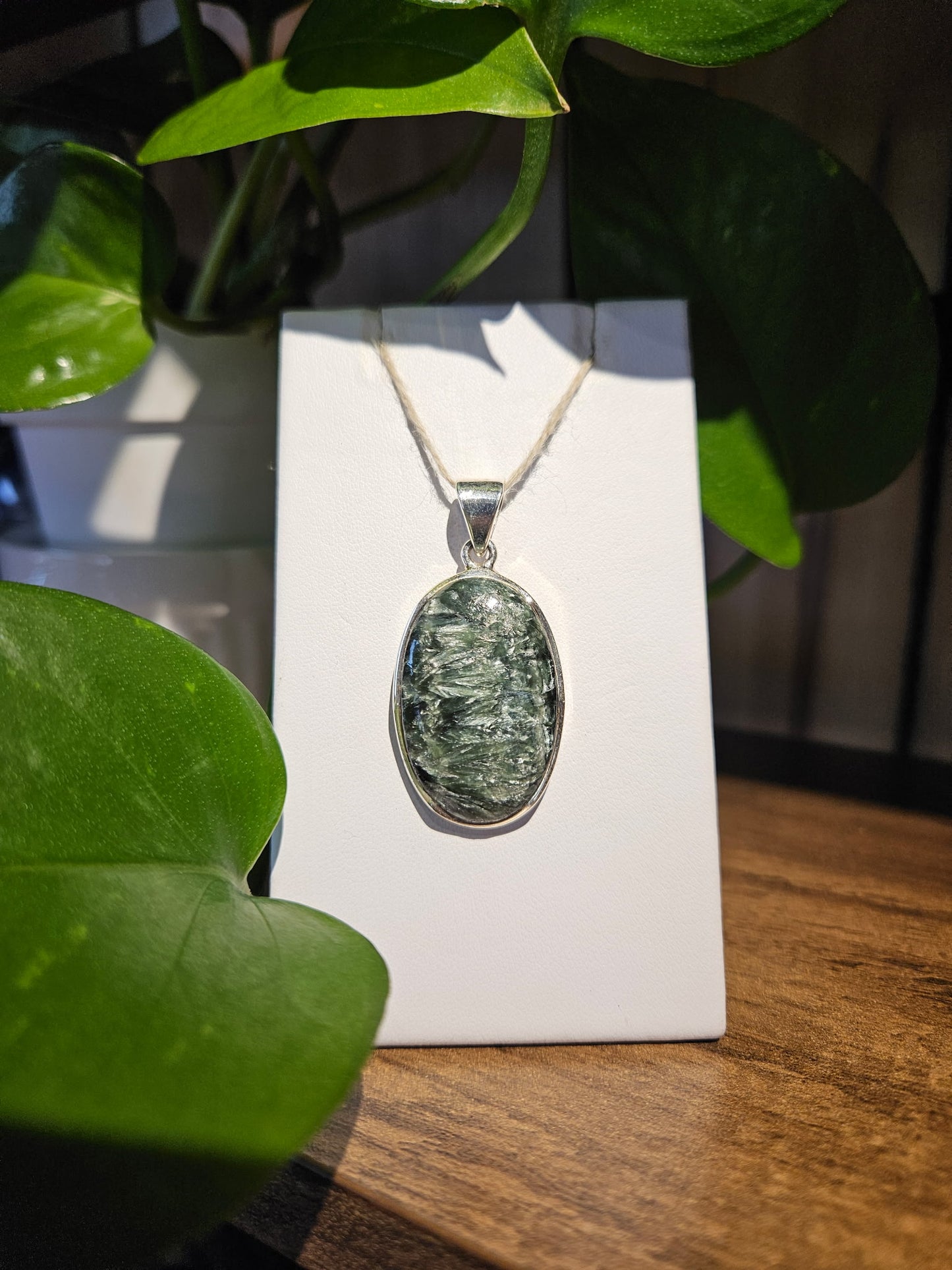 Seraphinite Pendant