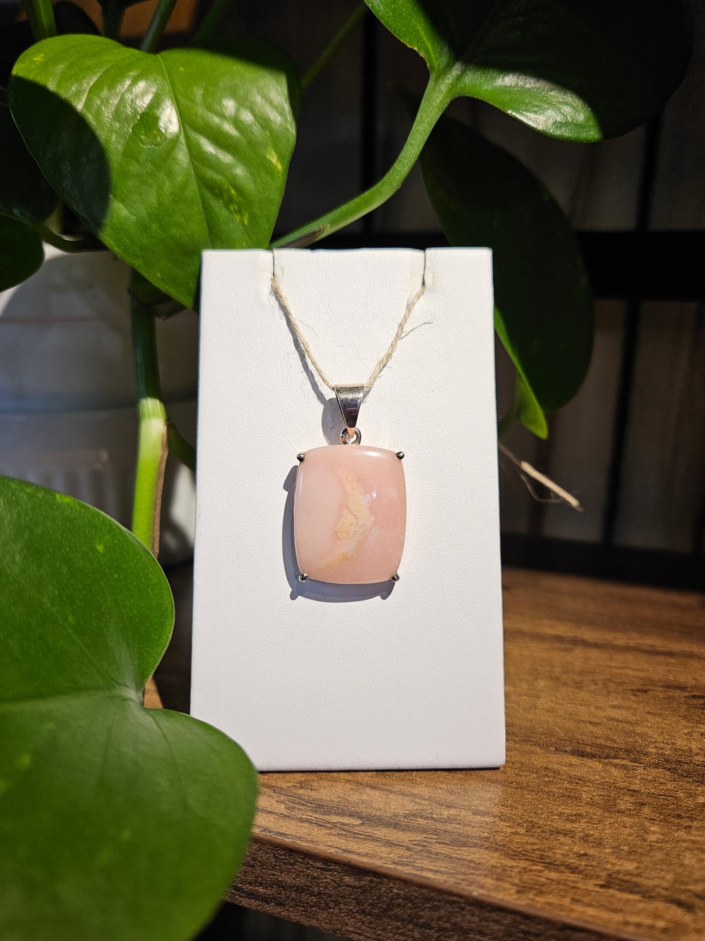 Pink Opal Pendant