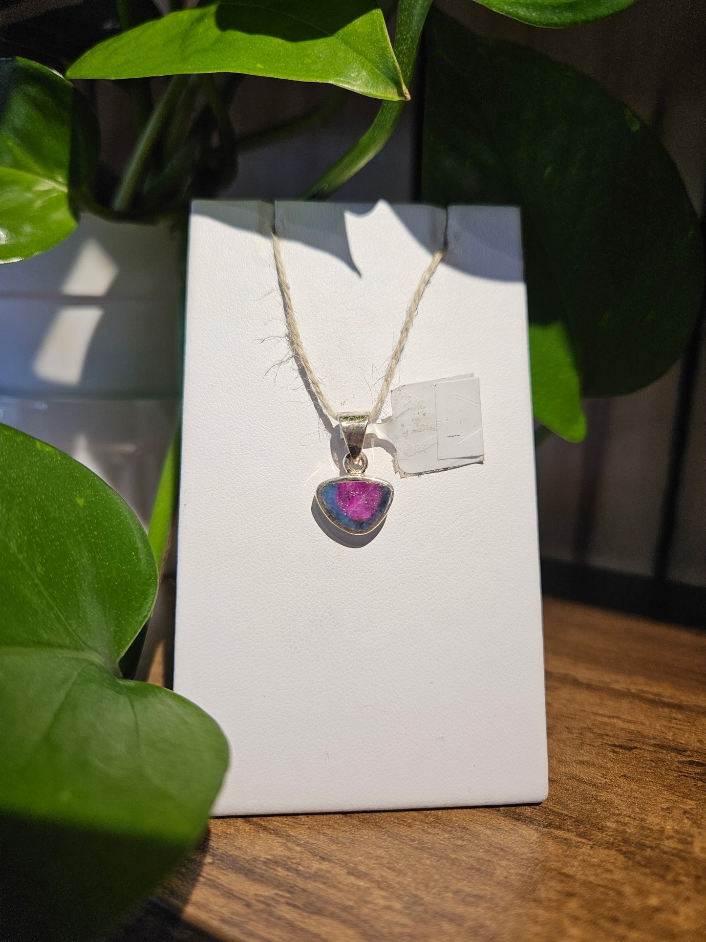 Ruby in Kyanite Pendant