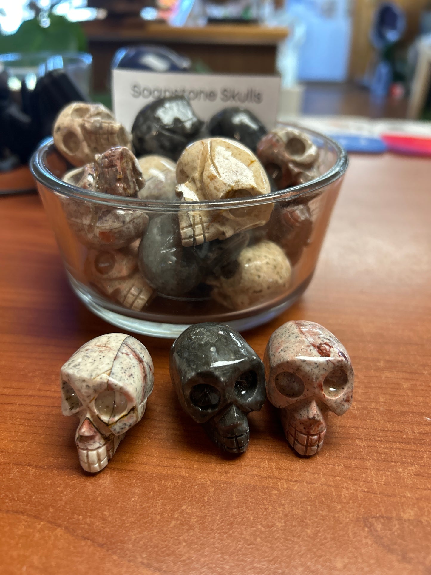 Soapstone Skull