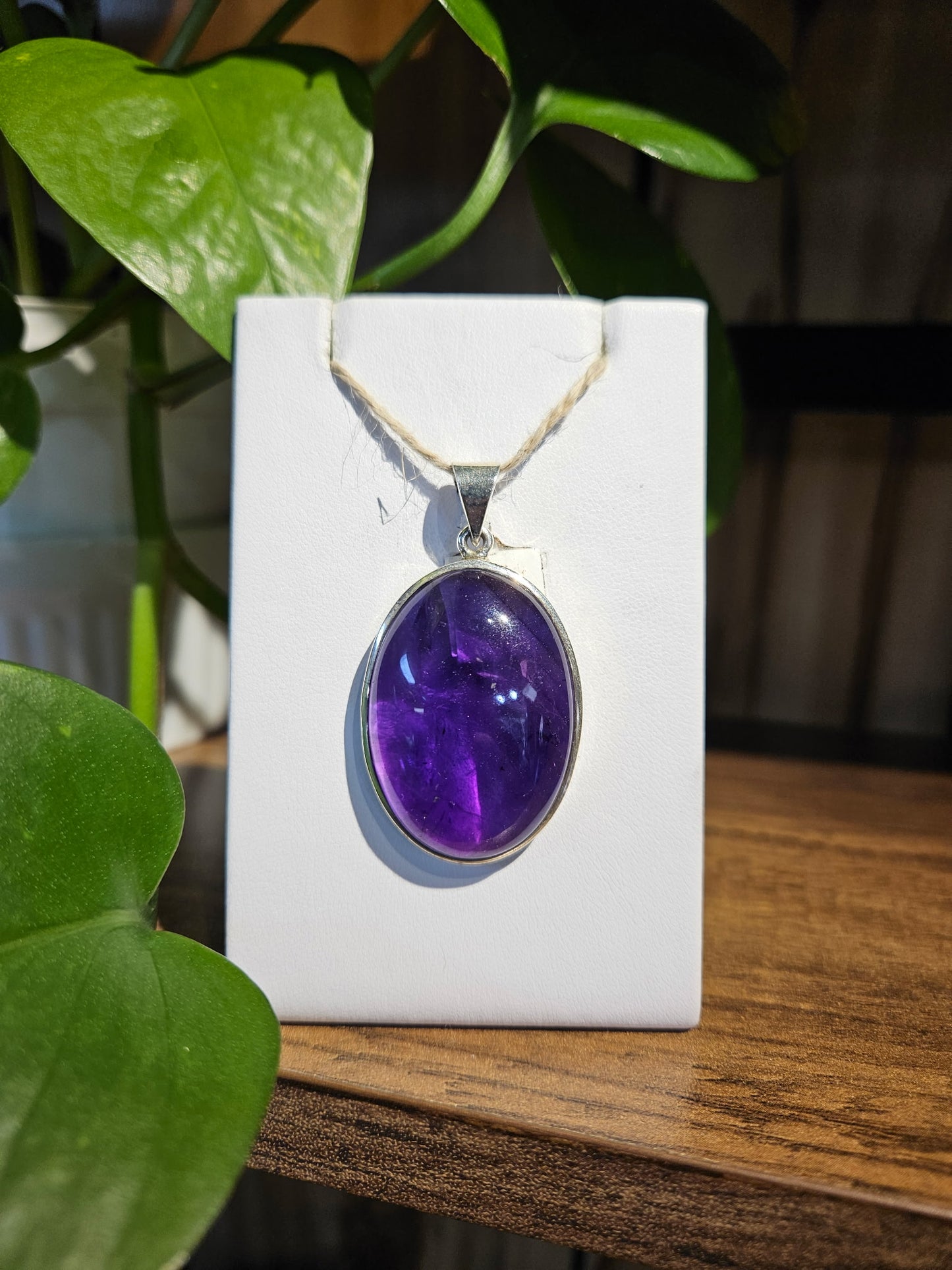 Grape Jelly Amethyst Pendant