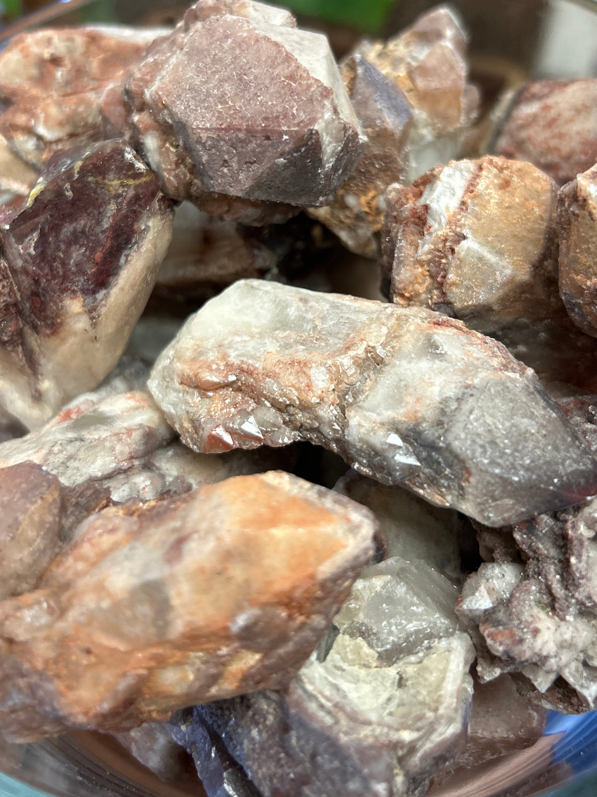 Red Feather Hematite Quartz