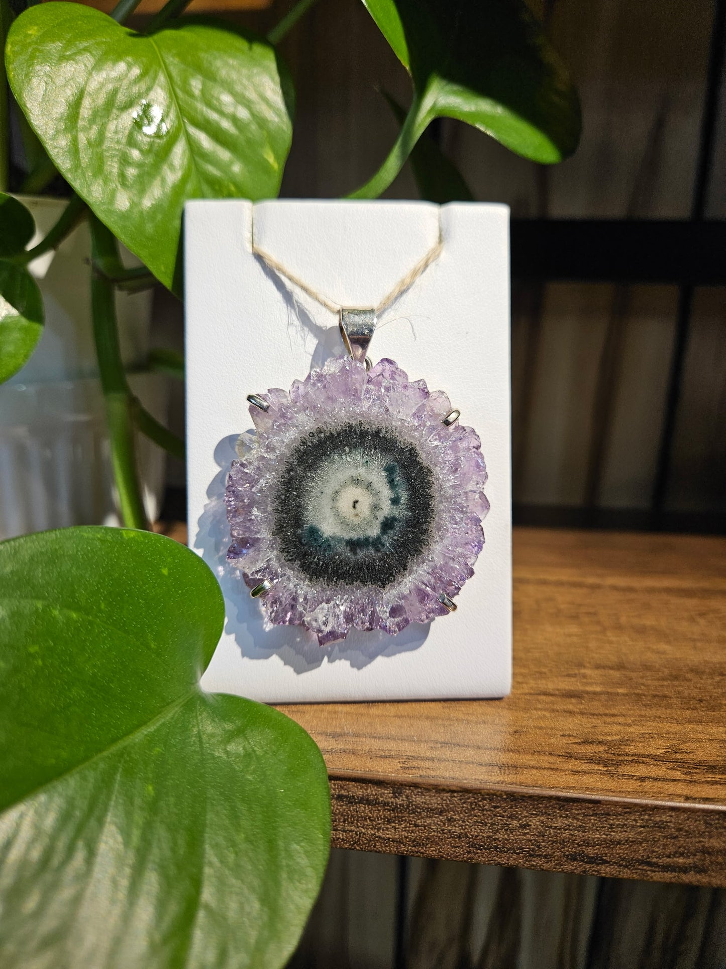 Amethyst Stalactite Pendant