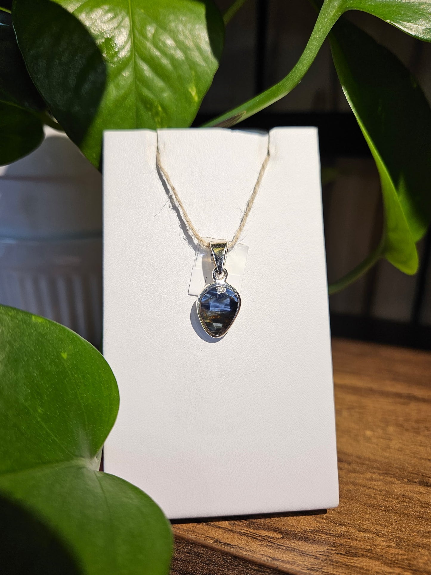 Pietersite Rose Cut Pendant