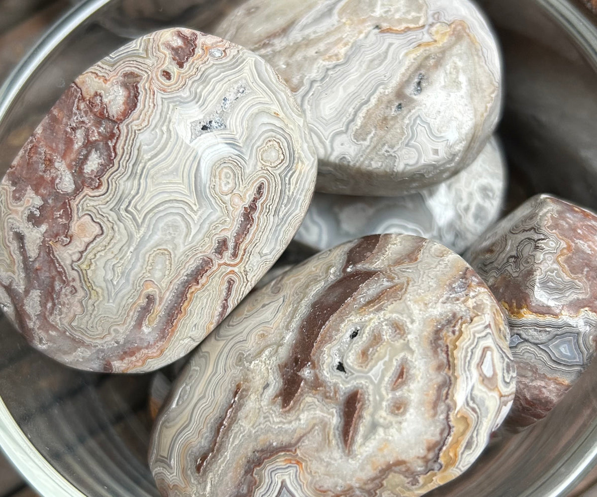 Crazy Lace Agate Palmstone