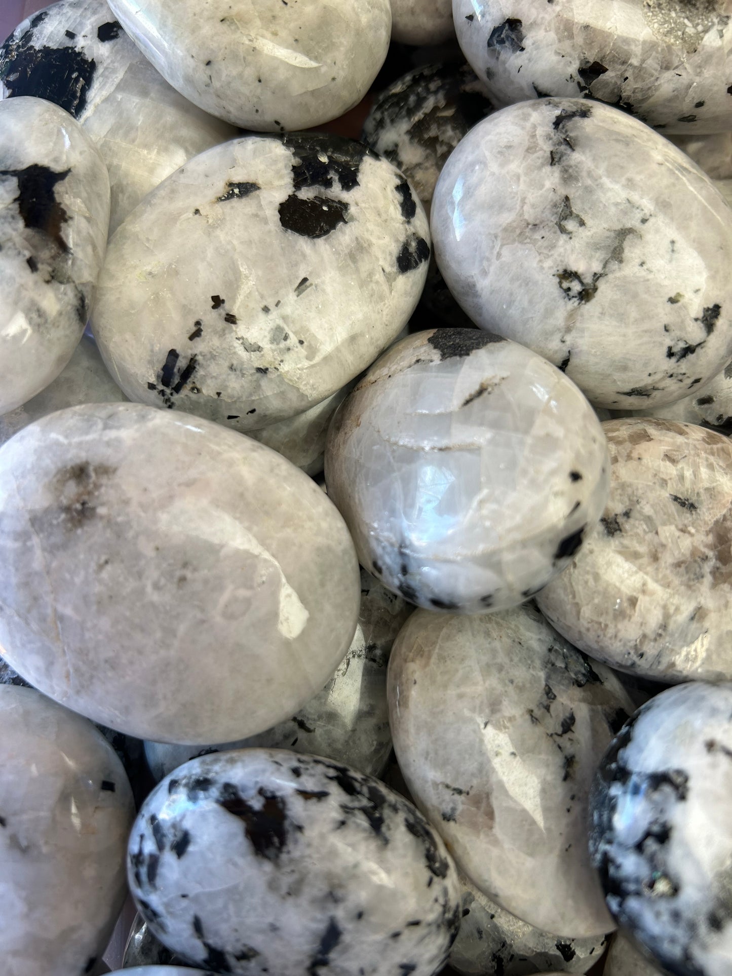 Rainbow Moonstone Palmstone