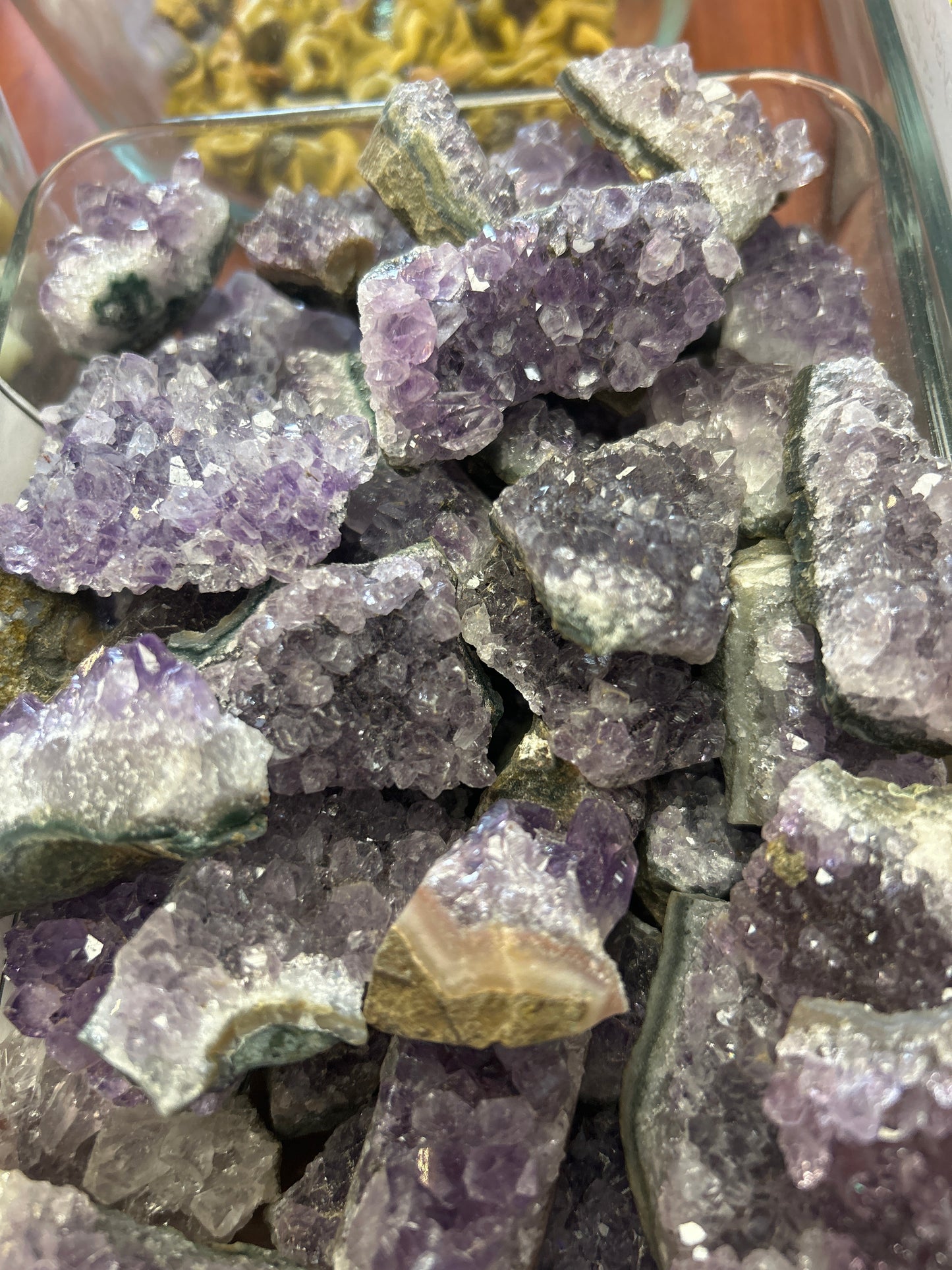 Small Amethyst Clusters