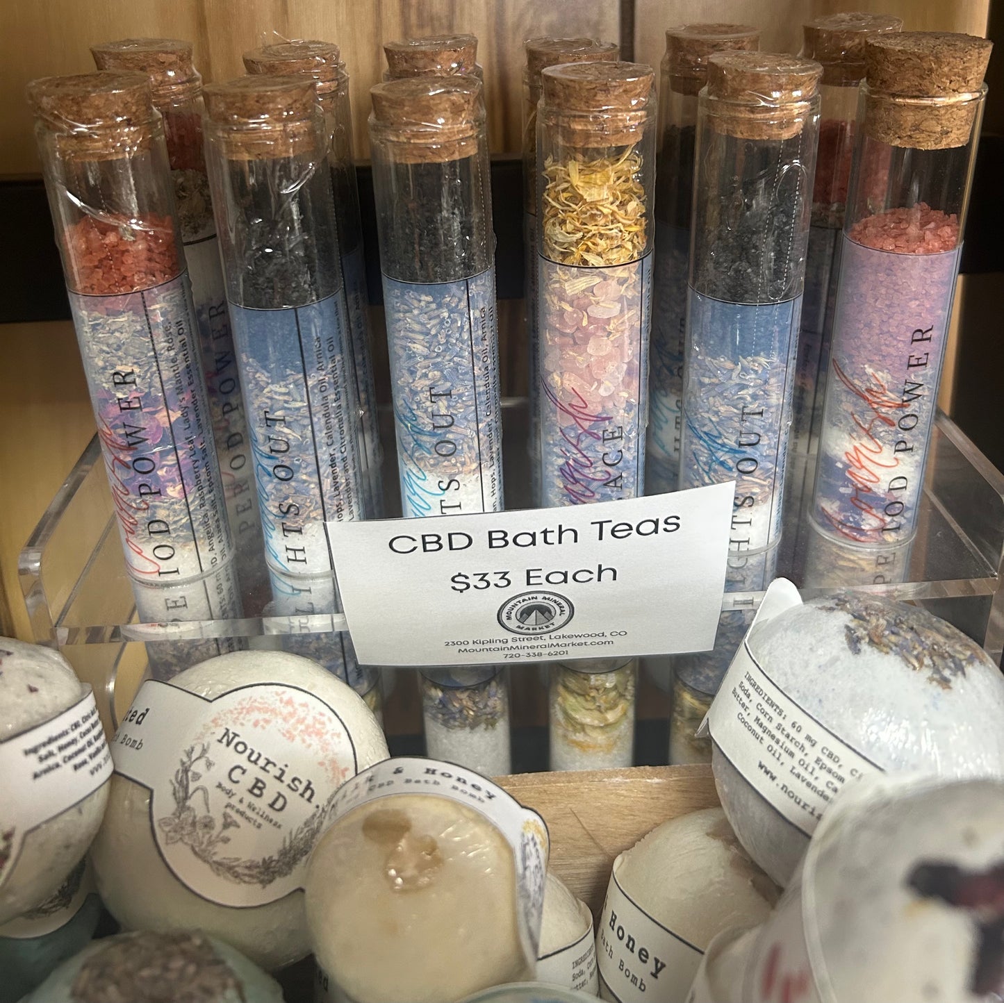 CBD Bath Teas