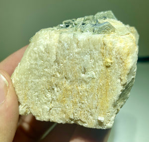 Aquamarine & Phenakite on Etched Microcline