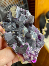 Load image into Gallery viewer, Purple Fluorite on Matrix
