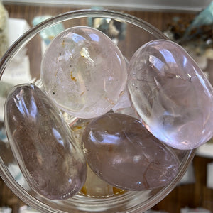 Clear quartz gallets