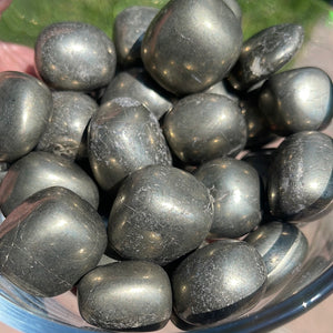 Pyrite Tumbled Stone