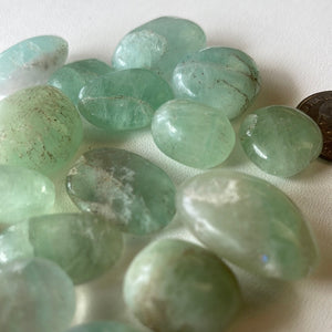 Green Fluorite Tumbles