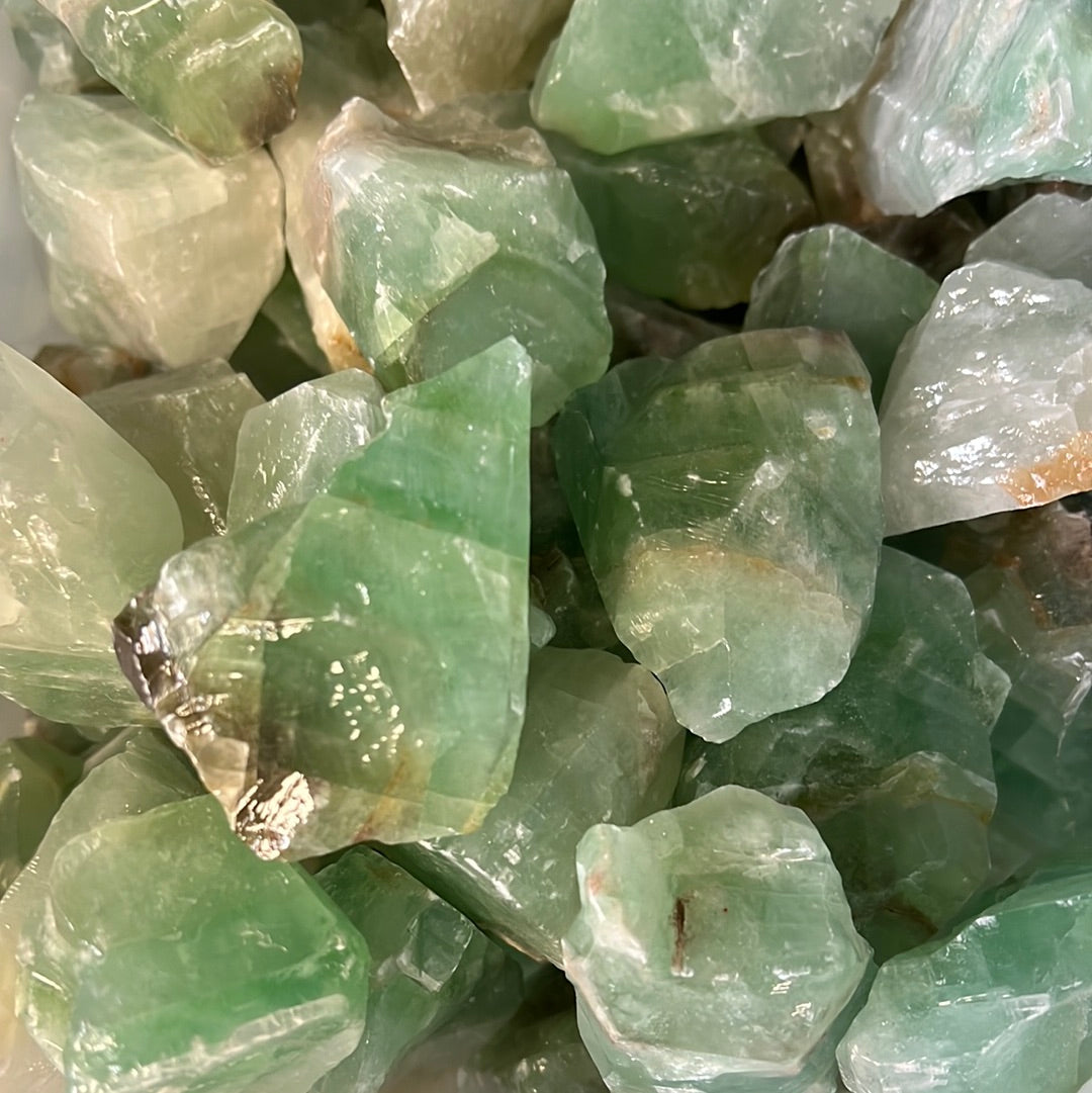 Emerald Calcite Rough MMM