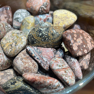 Leopard Skin Jasper Tumbles