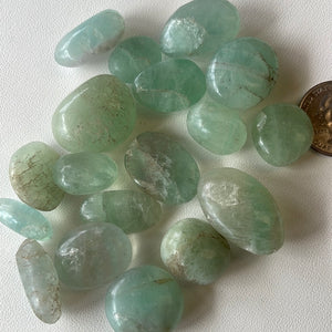 Green Fluorite Tumbles