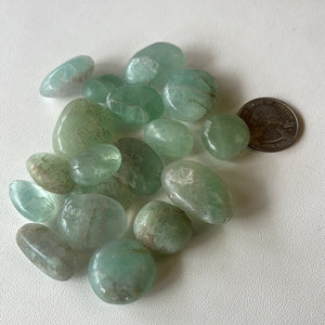 Green Fluorite Tumbles